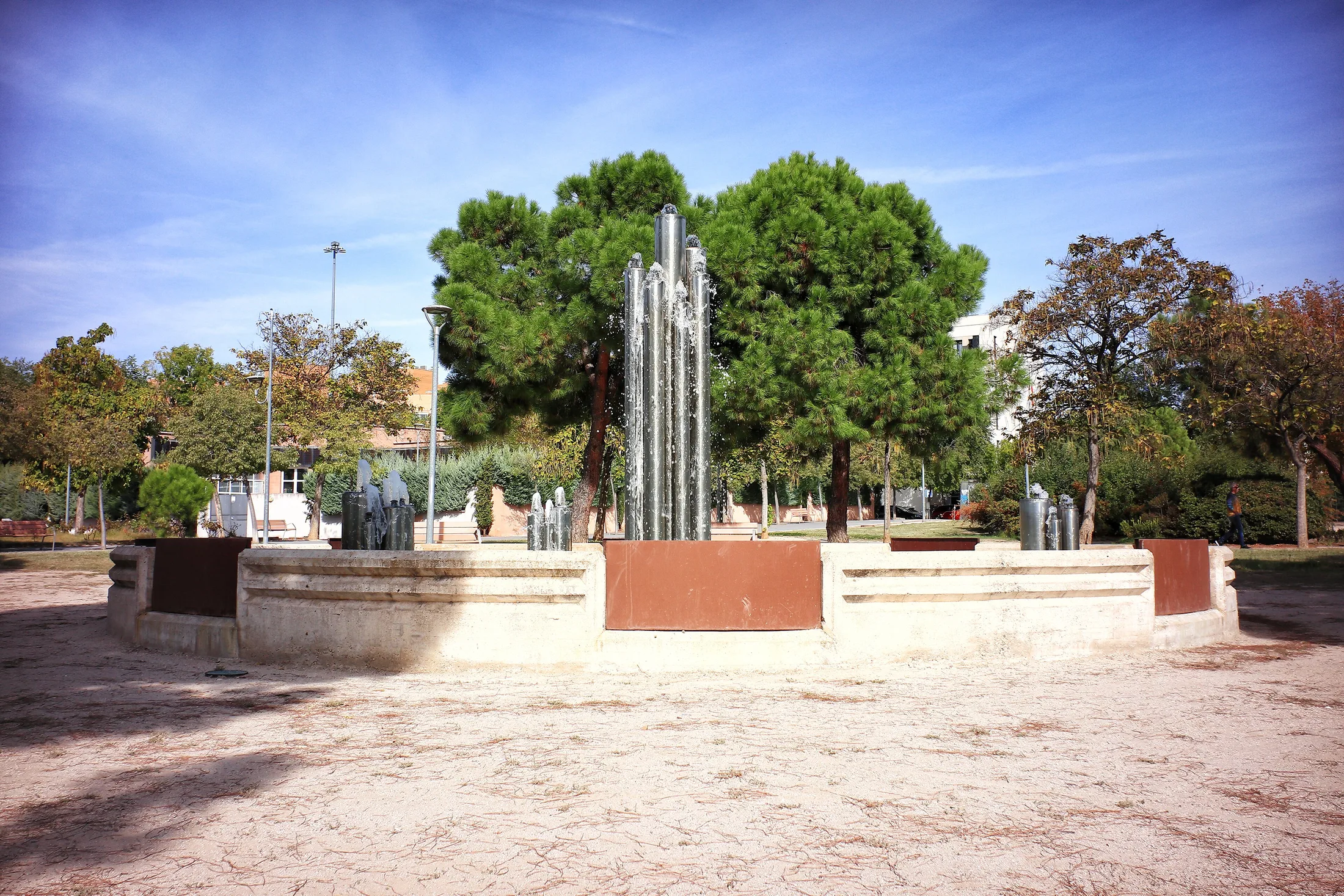 Edificios de oficinas de un parque empresarial de Alcobendas